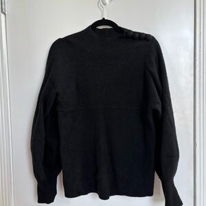 Wool and Cashmere Rebecca Taylor Black Sweater